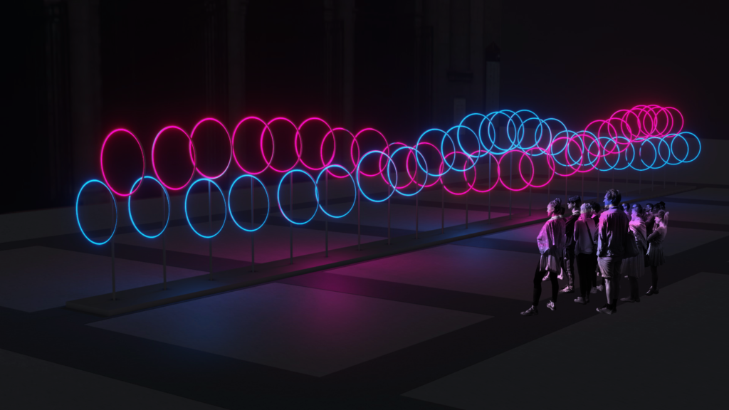 Instalación LuzMadrid Plaza de Isabel II