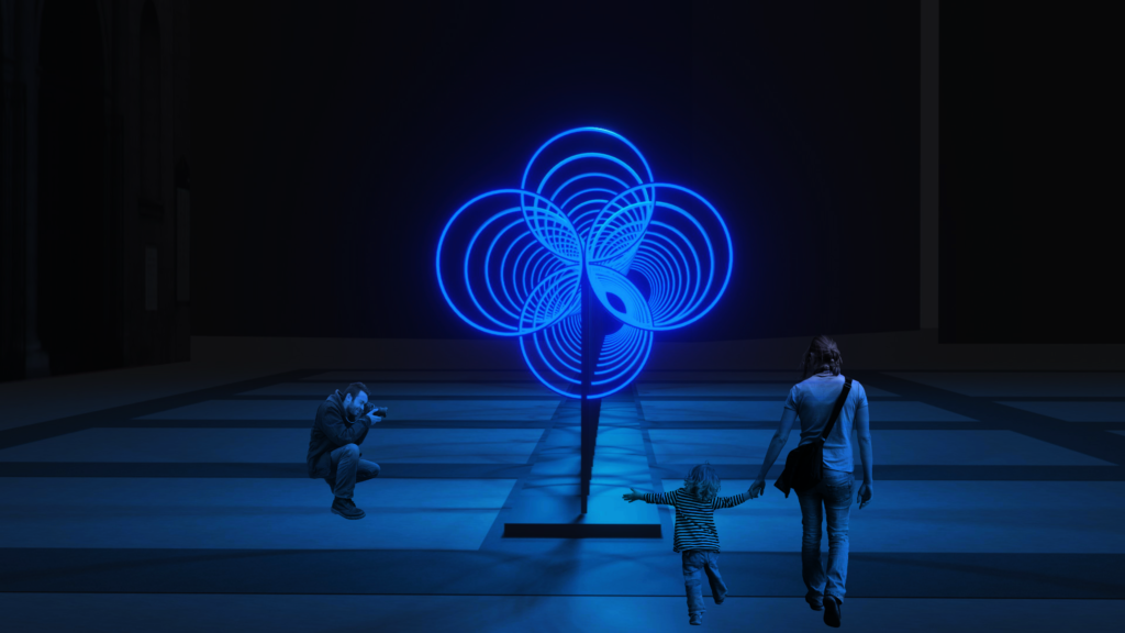 Instalación LuzMadrid Plaza de Isabel II